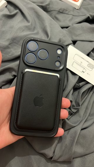 Cartera Apple Negra