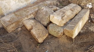 Piedras antiguas de dintel