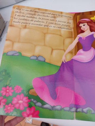 lote 4 libros PRINCESAS (ed Saldaña)