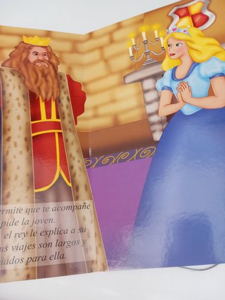 lote 4 libros PRINCESAS (ed Saldaña)