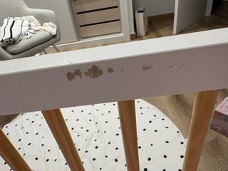 Cuna evolutiva con colchón, Ros Metropoli 70x140cm