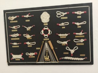 Cuadro de nudos marineros