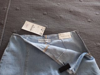 Falda pantalón vaquera S/36