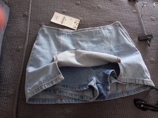 Falda pantalón vaquera S/36