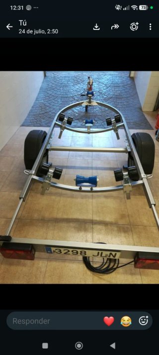 Zodiac semirrígida 3m + motor Suzuki + remolque