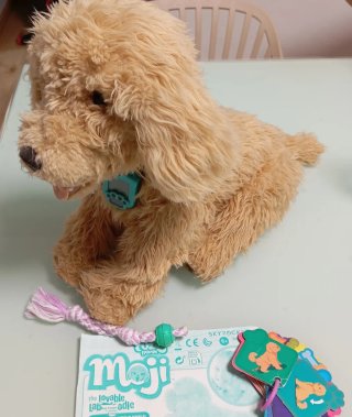 Moji, perro de juguete interactivo