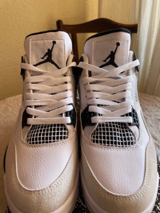 Jordan 4 Retro Military Black Talla 40