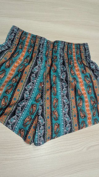 Pantalón corto fresco cintura elastica T-S