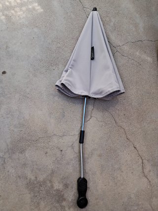 Carrito y silla de paseo gris