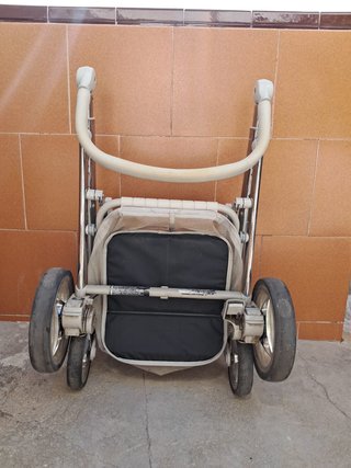 Carrito y silla de paseo gris