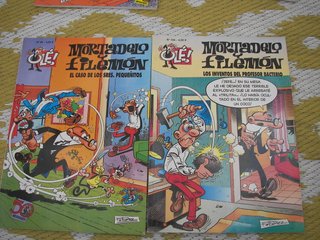 4 TEBEOS MORTADELO 50 ANIVERSARIO