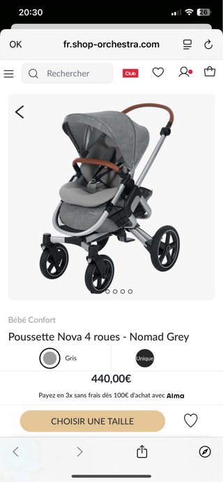 Silla de paseo Bébé Confort