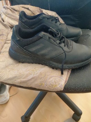 Zapatos de golf Adidas negros