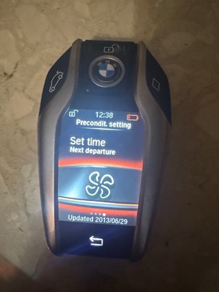 Pantalla BMW Llave