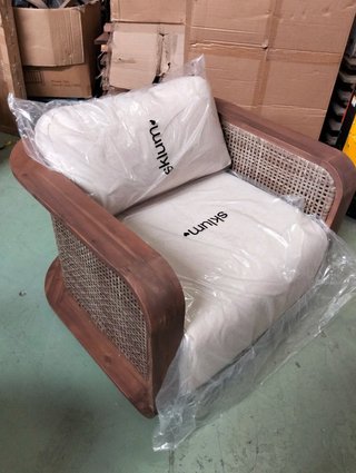 Sklum Sillón de jardín en madera de acacia Noira