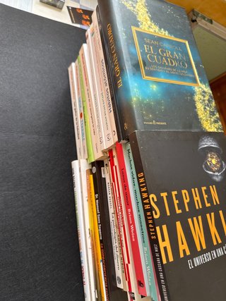 Gran lote 20 libros | Hawking, Hábitos Atómicos, W