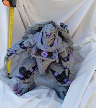 Figura Godzilla Tortuga Kaiju 32cm Impresión 3D