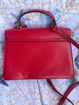 Bolso Tous Rojo y Dorado City Hold