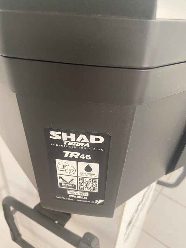 Baúl Moto Topcase SHAD TR46 DOTTR46200 Aluminio