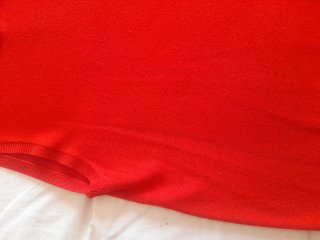 Jersey Zara sin mangas rojo