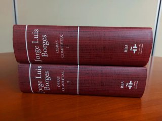Borges, Obras Completas RBA. 2 tomos (completa).