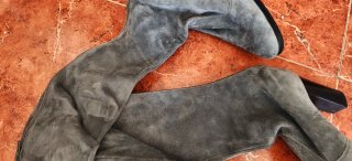 Stivali donna vera pelle scamosciata n 37 Nuovi