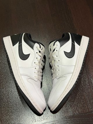 Zapatillas Jordan 1 Low Blancas y Negras