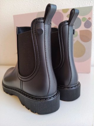 Botas de agua Igor negras mujer