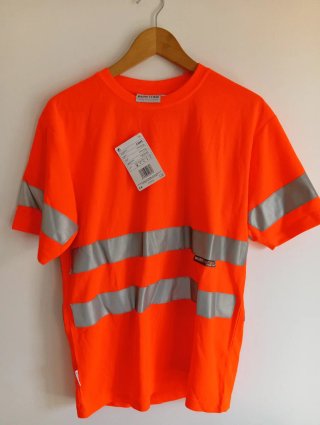 Camiseta WORK TEAM naranja reflectante Talla M