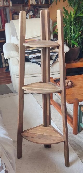 Estantería de madera 116 cm