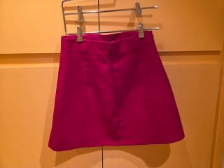 Falda Zara Roja