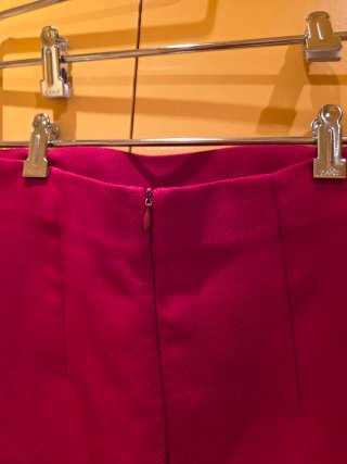 Falda Zara Roja