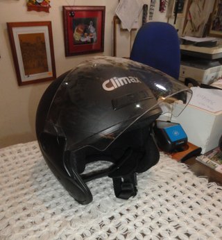 Casco Moto Climax CL200 Talla M Negro