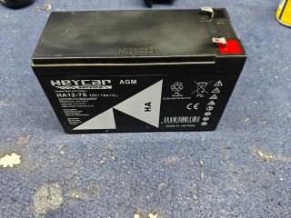 Batería 12V 7Ah AGM Heycar HA12-7S.