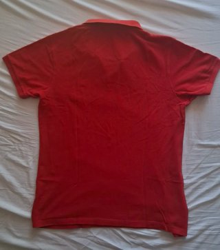 Polo Zara Rosso Uomo Taglia M