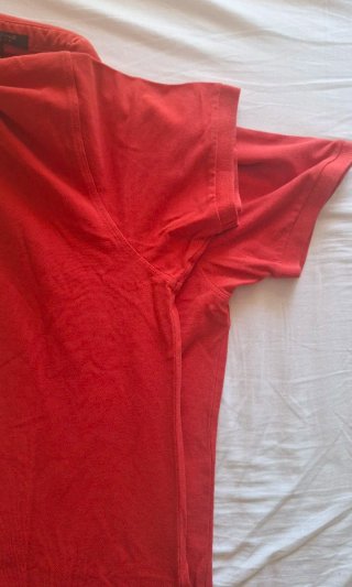 Polo Zara Rosso Uomo Taglia M