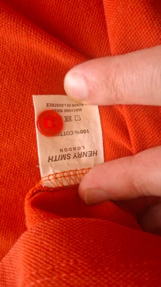 Polo Zara Rosso Uomo Taglia M