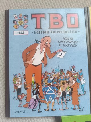 Lote 3 cómics TBO Edición Coleccionista Salvat