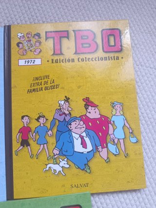 Lote 3 cómics TBO Edición Coleccionista Salvat