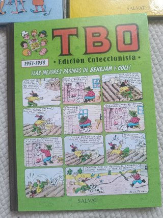 Lote 3 cómics TBO Edición Coleccionista Salvat