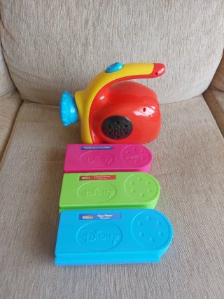 Proyector Disney Mickey Mouse + 3 Películas