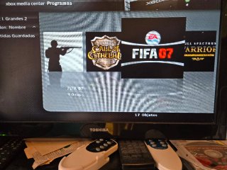 Xbox Clásica Transparente + Mando + Juegos