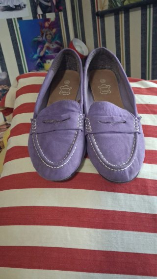 Mocasines Lila Talla 40