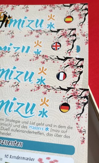 Juego de mesa Himizu
