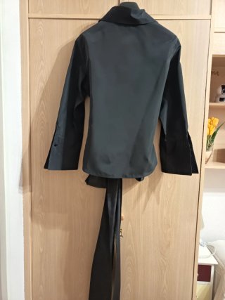 Blusa Zara Negra Manga Larga