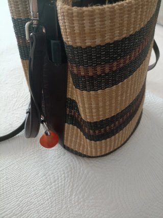 Bolso Adolfo Dominguez Beige/Marrón
