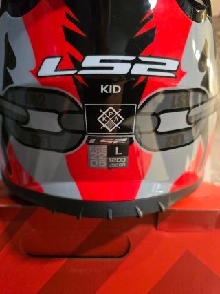Casco Moto LS2 juvenill Diseño Tiburón