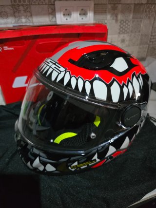 Casco Moto LS2 juvenill Diseño Tiburón