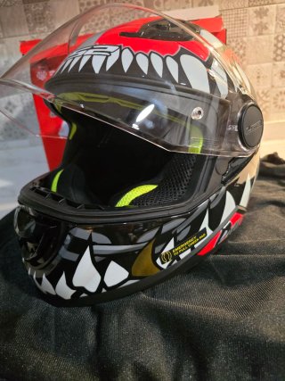 Casco Moto LS2 juvenill Diseño Tiburón