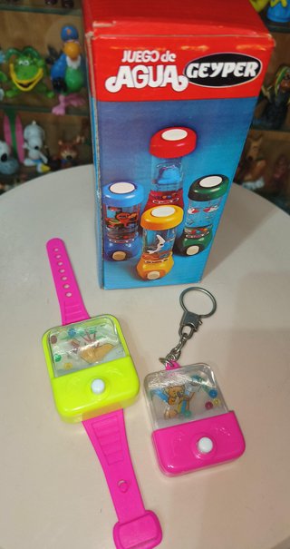 JUEGO AGUA GEYPER VINTAGE AÑOS 80 + 2 REGALO